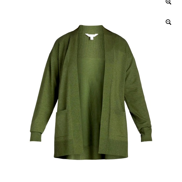 Brand new open front cardigan sea turtle color - Picture 1 of 3